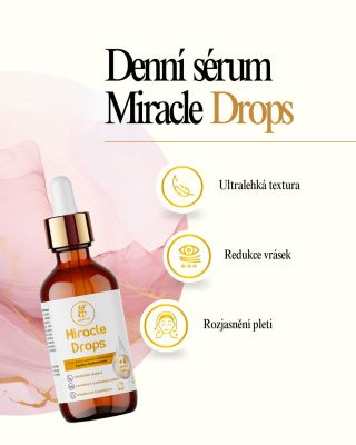 Seznam se s Miracle Drops! Prémiovým sérem s ultralehkou texturou, které pomáhá rozjasnit, hloubkově hydratovat a zklidnit...